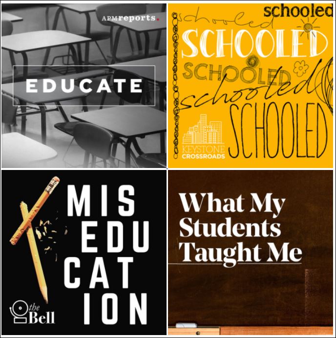 four education podcasts 2018
