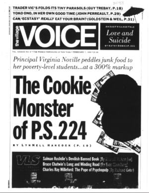 Nearly 30 years later, “The Cookie Monster of P.S. 224” by LynNell Hancock stands the test of time. 