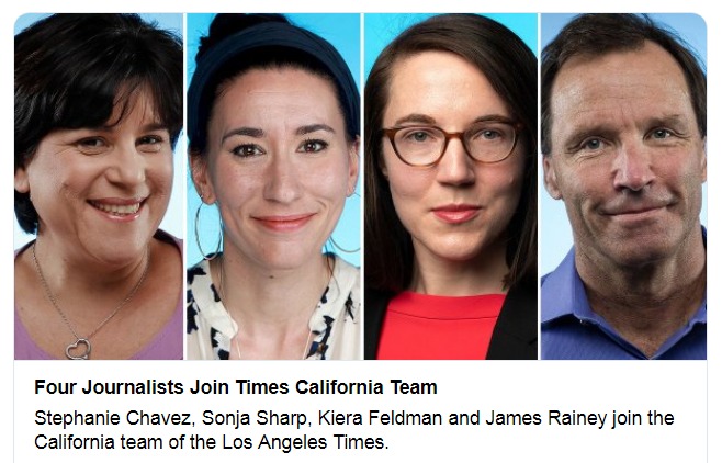 Four Journalists Join Times California Team Twitter Search