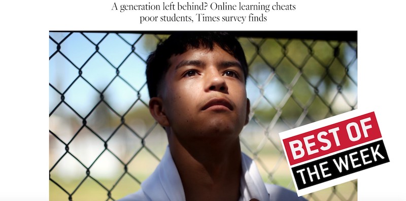 🏆 Best education journalism of the week (08/14) 🏆