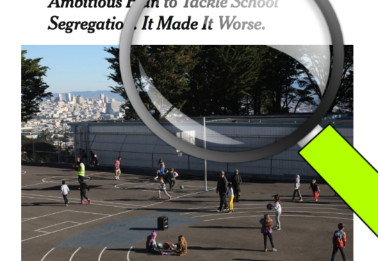 A cautionary tale about linking school choice and segregation