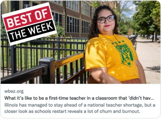Back to school (Part 1), teacher resilience in Chicago, & Hot Viz Summer: 🏆 Best Education Journalism of the Week 🏆 (8/5/2022)