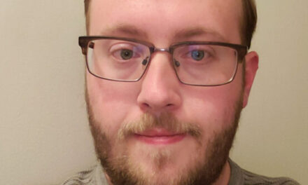 A striking education reporter confronts his replacement