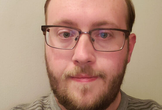 A striking education reporter confronts his replacement