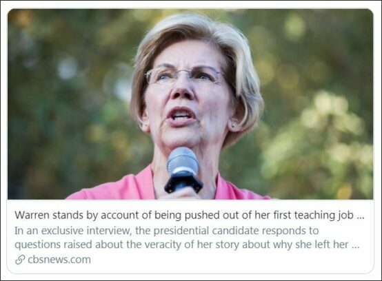 How the media flubbed the Elizabeth Warren story