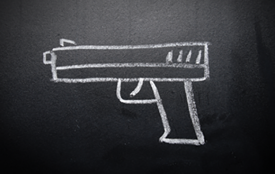 Mixing guns and schools