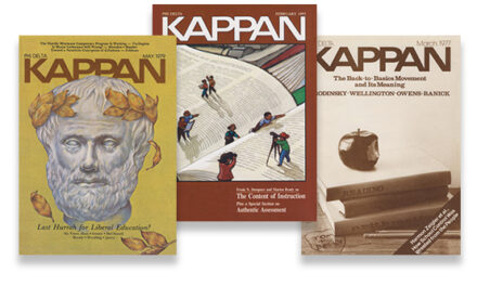 How Kappan authors have thought about curriculum 