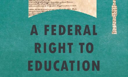 Joseph Bishop recommends A Federal Right to Education
