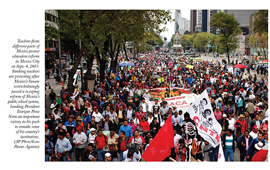 Education reform sparks teacher protest in Mexico 