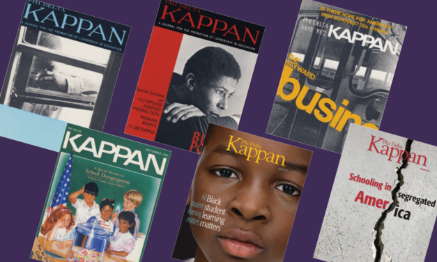 A statement from PDK International