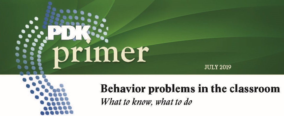 Behavior problems in the classroom: What to know, what to do