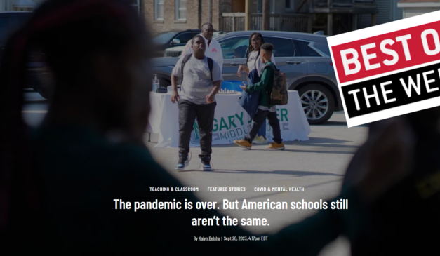 Bright spots, inadequate literacy coverage, & a ‘mighty, mighty’ ed team selfie: Best Education Journalism of the Week (9/22/23)