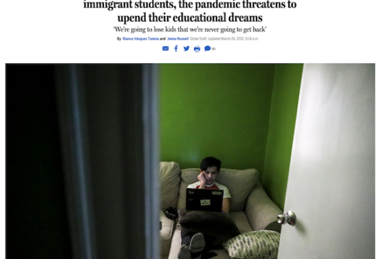 Globe reporters describe how they cover immigrant English learners