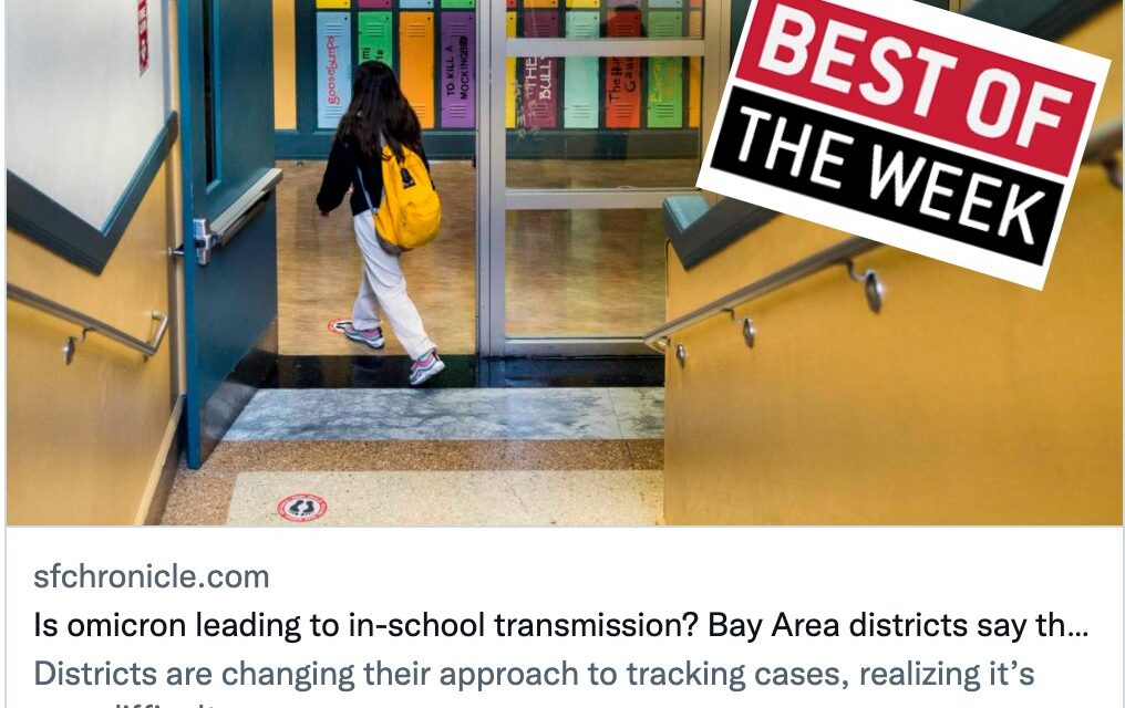Districts rethink safety, the hidden world of sub teaching, & blind spots in Chicago coverage: 🏆 Best Education Journalism of the Week 🏆 (1/21/2022)