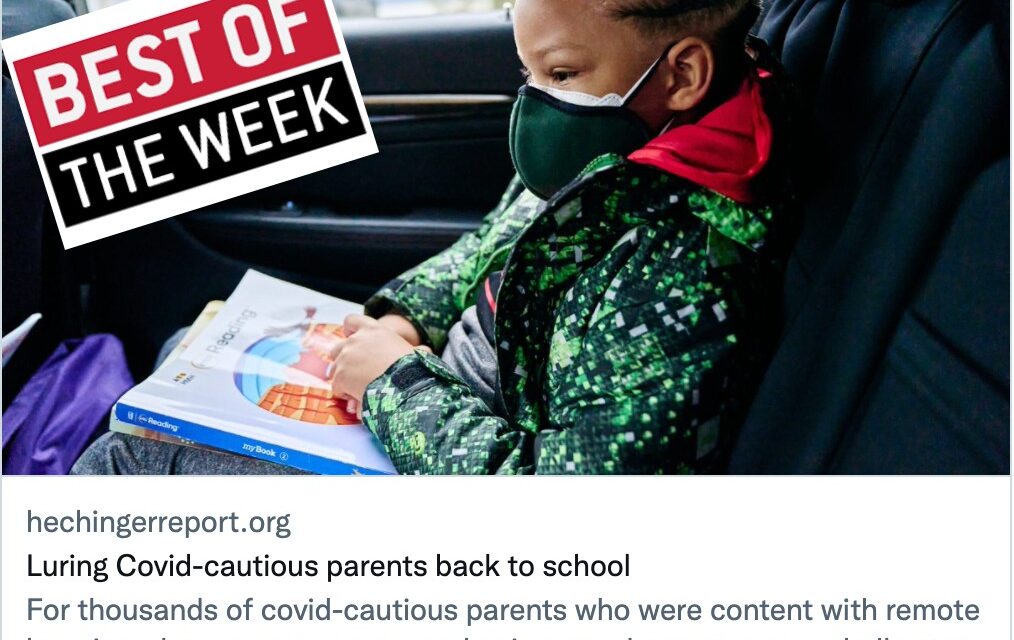 Schools at an inflection point, a close look at Burbio, & the NYT/Chalkbeat “vibe shift” story: 🏆 Best Education Journalism of the Week 🏆 (3/25/2022)