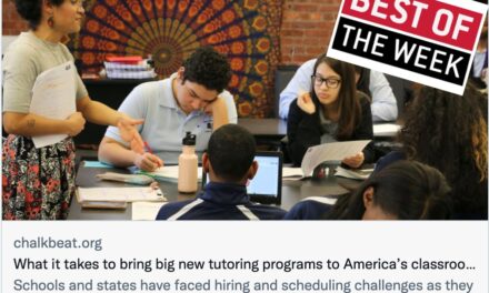 Tutoring challenges, lessons from the TikTok hoax, & 7 obstacles to improving the beat: 🏆 Best Education Journalism of the Week 🏆 (4/1/2022)