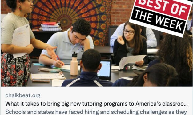 Tutoring challenges, lessons from the TikTok hoax, & 7 obstacles to improving the beat: 🏆 Best Education Journalism of the Week 🏆 (4/1/2022)