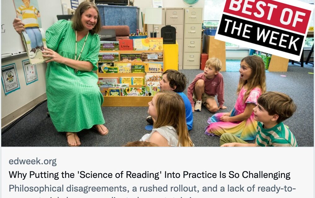 Academic recovery update, reporters’ EWA wishes, & hidden factors behind the attendance crisis: 🏆 Best Education Journalism of the Week 🏆 (7/22/2022)