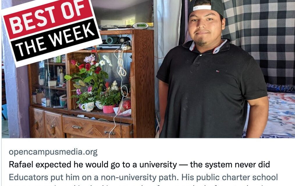 Troubling test scores, inadequate expectations, & a star reporter shares his secrets: 🏆 Best Education Journalism of the Week 🏆 (10/7/22)