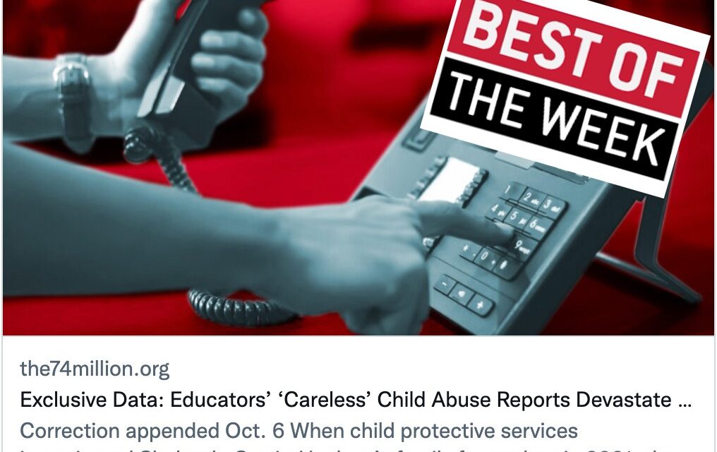 The literacy challenge, covering rural higher ed, & the thorny reality behind a feel-good story: 🏆 Best Education Journalism of the Week 🏆 (10/14/22)