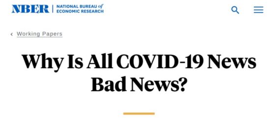 Bad news bias and prolonged school shutdowns