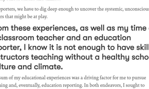 How personal experiences shaped one journalist’s perceptions