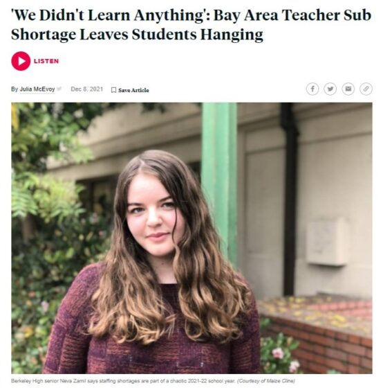 Hidden truths about substitute teachers