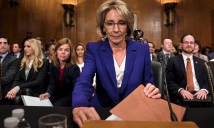 A year full of terrible, horrible, no good, VERY bad media coverage of Betsy DeVos