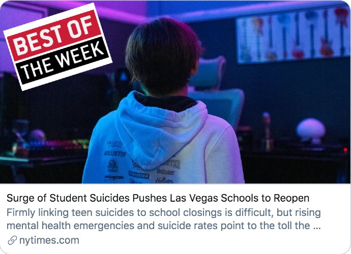 Best education journalism of the week: Stalemate in Chicago, state of the ed beat, Chalkbeat’s new leader: 🏆 Best education journalism of the week (1/29/21) 🏆