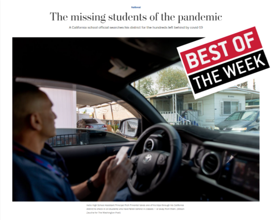 Missing students, reopening holdups, and bad news bias: Best education journalism of the week