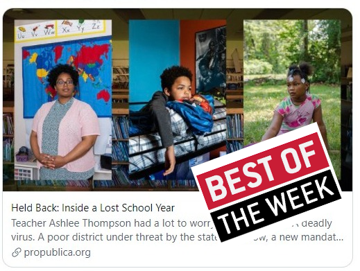 A lost year, covering CRT, and the looming vaccine debate: best education journalism of the week July 2