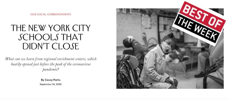 Best education journalism of the week – September 18