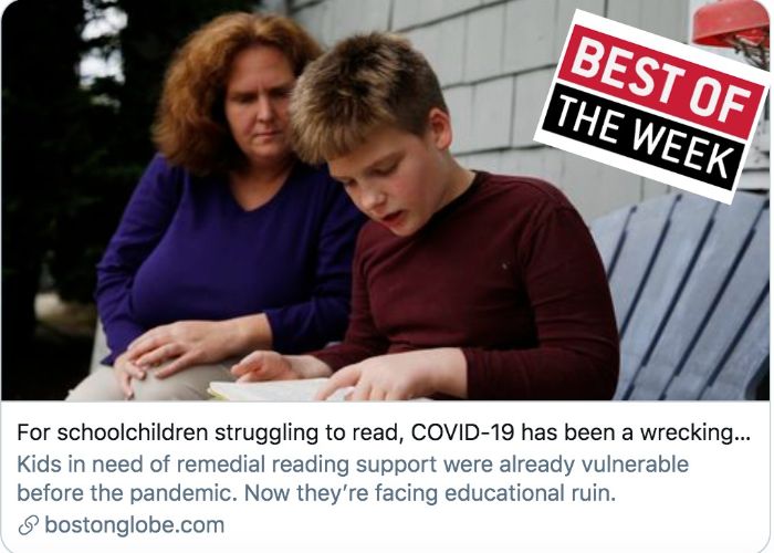 Best education journalism of the week: Inadequate reading instruction & concerns about a Biden appointee
