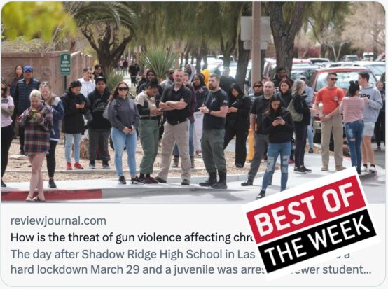 Literacy surge, how gun violence impacts absenteeism, & an unshakable ed reporter:  Best Education Journalism of the Week (4/21/23)