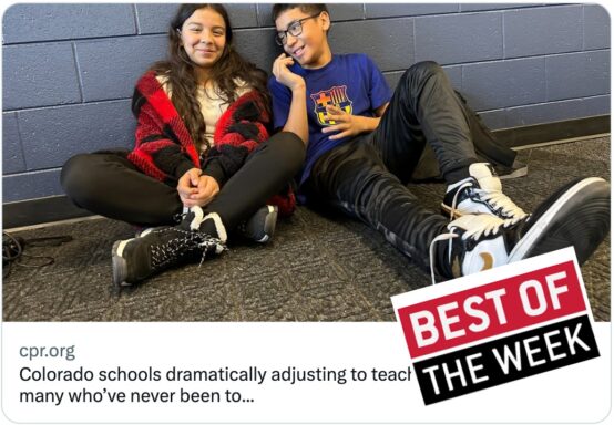 A boost in literacy coverage, migrant influx in Denver, & a big ‘get’ for AP: Best Education Journalism of the Week (12/15/23)