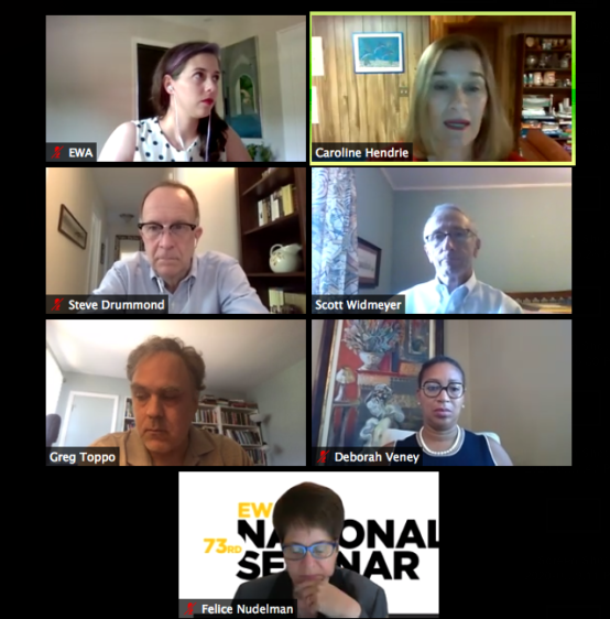 Award winners, shop talk, frank conversations about race, & room ratings; #EWA20 Day 1