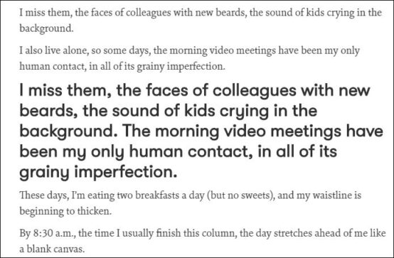 Furlough journal, day 3; missing the daily video calls