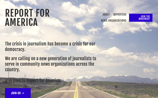 How a Teach For America-inspired journalism program aims to bolster local news coverage