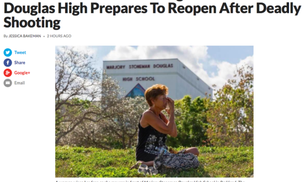 ICYMI: School shooting aftermath, misdeeds in Chicago & Houston, media complicity in gun violence coverage, & tons of great education journalism