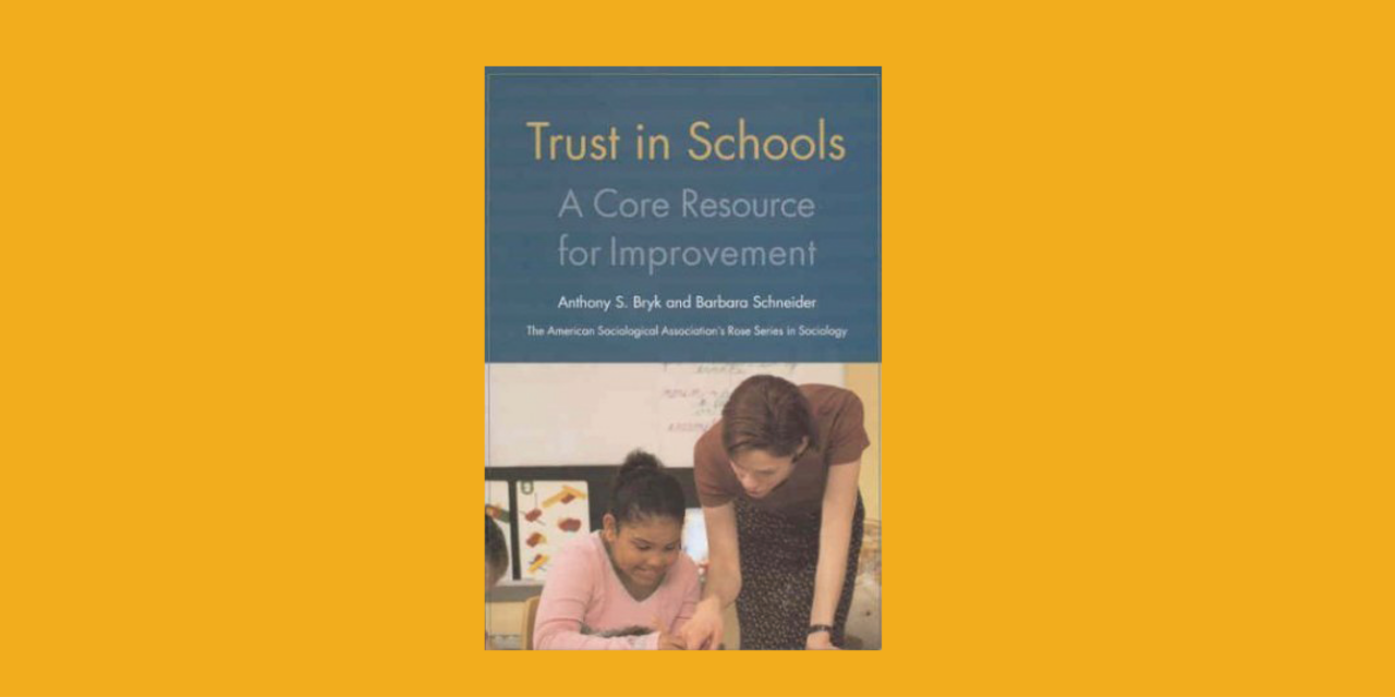 Book recommendation: Trust in Schools