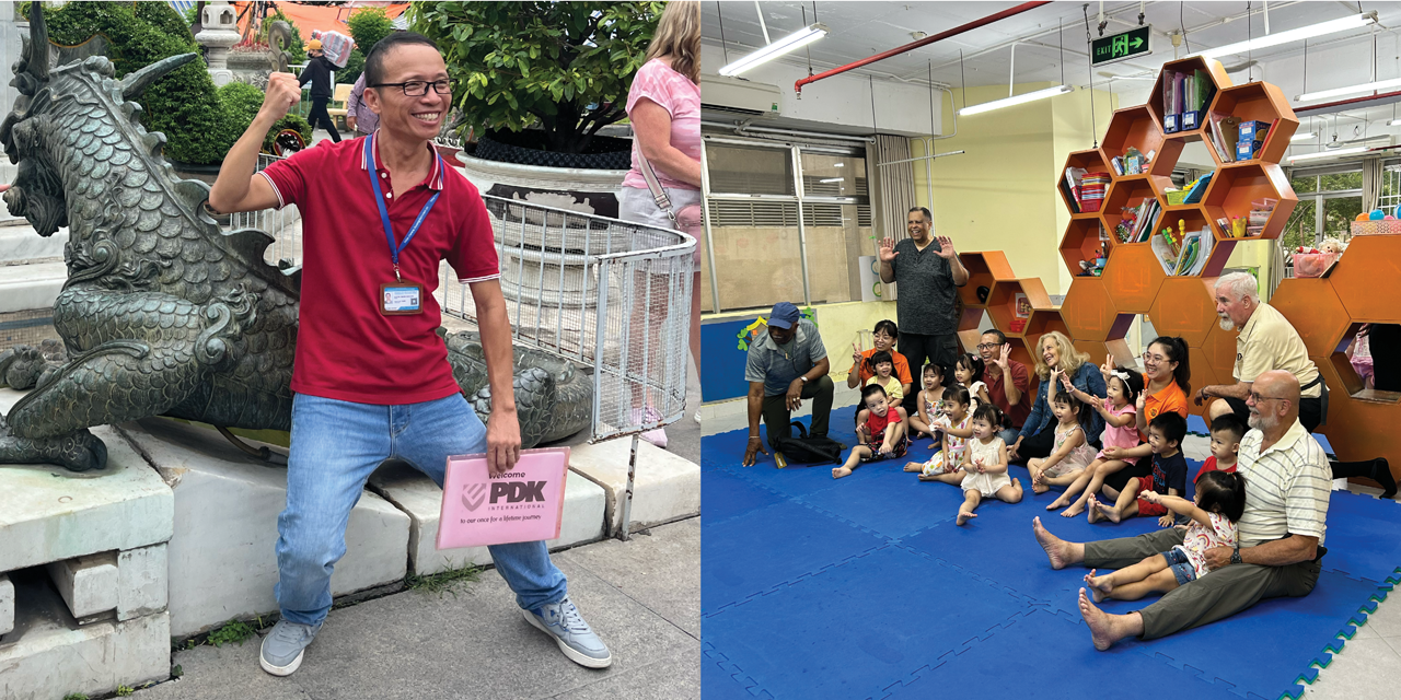 MEMBER STORY: PDK travelers make connections in Asia
