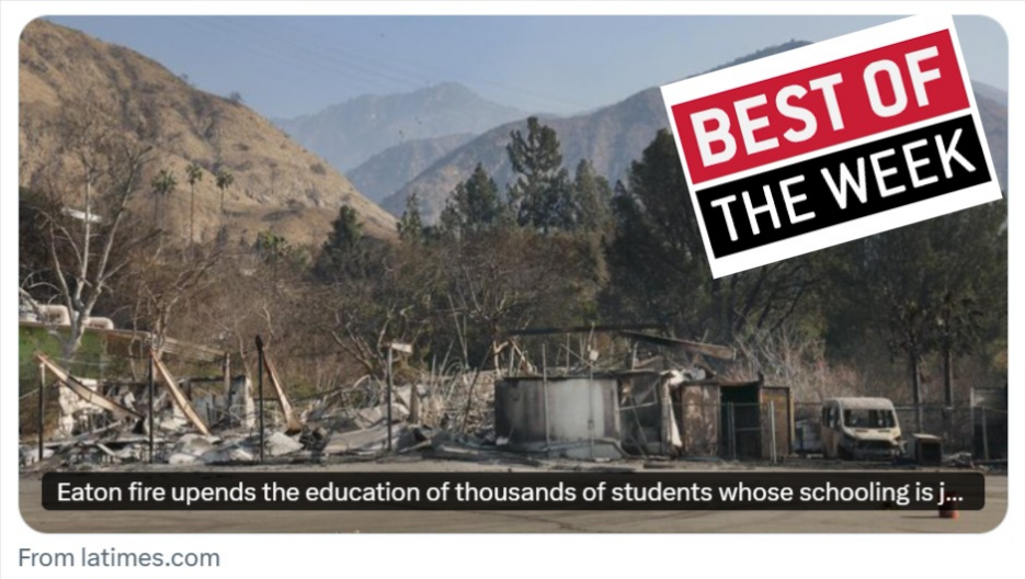 The Biden-Trump transition, burned-out schools, & ed reporters on covering disasters: Best Education Journalism of the Week (01/17/25)