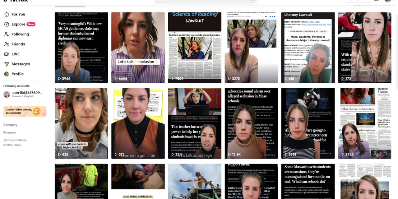 Mandy McLaren, the education beat’s TikTok star