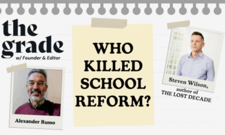 Who killed school reform?