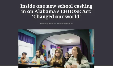 Surprises from inside a newly-opened private school in Alabama