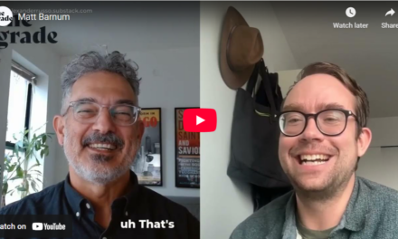 Matt Barnum tells (almost) all!